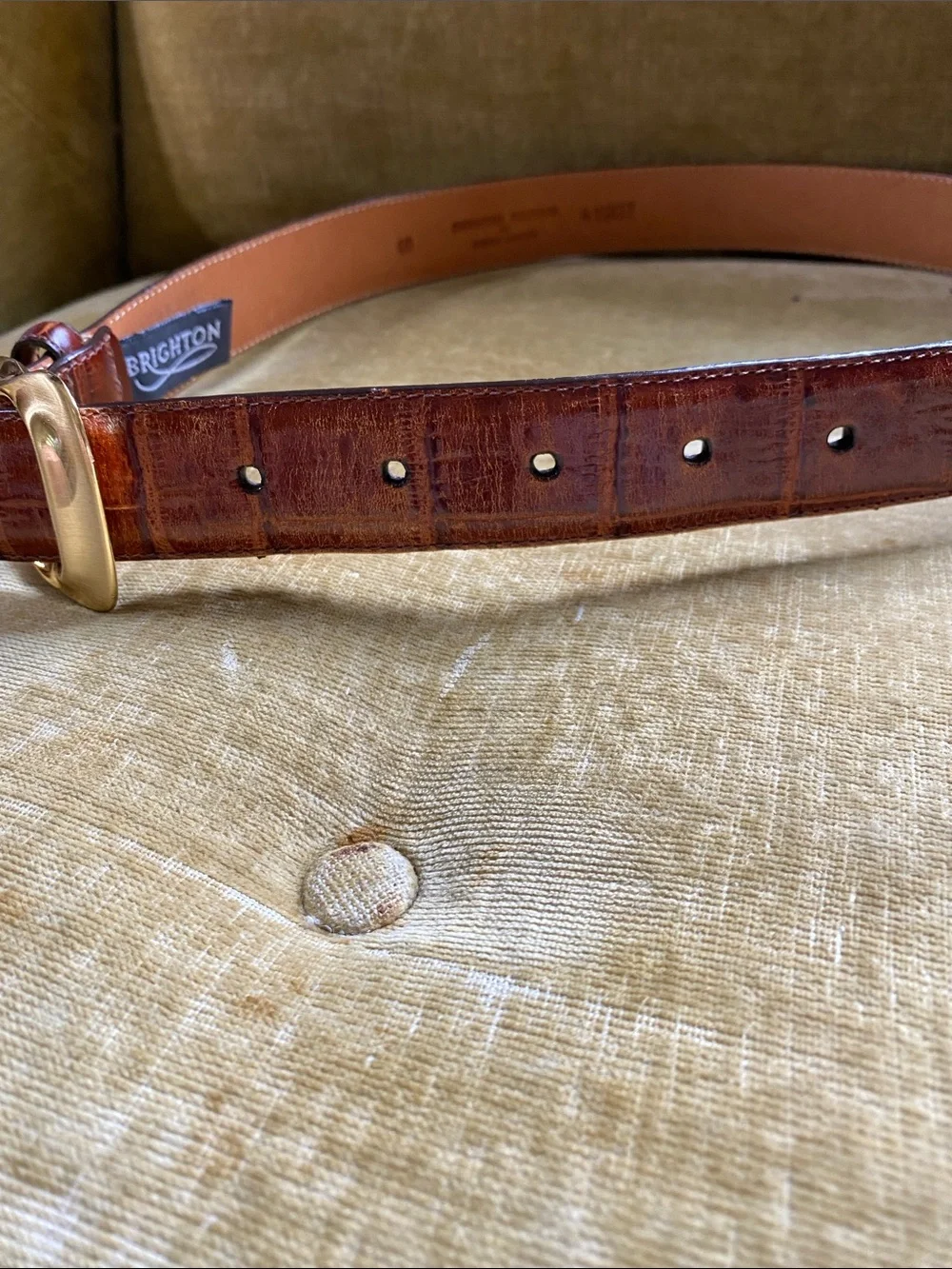 Brighton leather belt